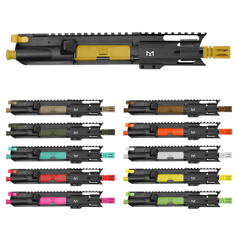 AR-15 5.56 NATO 5'' PISTOL- FORGED UPPER WITH 4'' HANDGUARD AND COLOR OPTION BUNDLE - UPPER ASSEMBLY